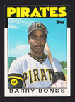 1986 Topps Traded Barry Bonds